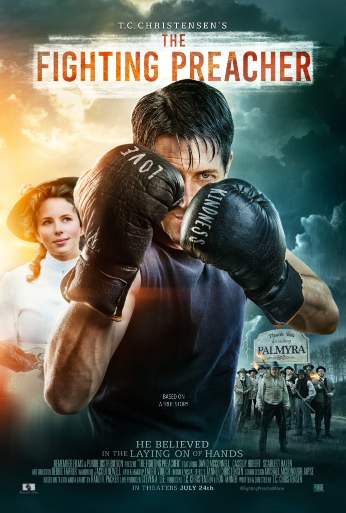 The Fighting Preacher movie poster